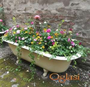 Kada tučana retro žardinjera